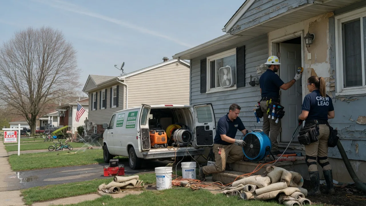 Flood Cleanup in La Prairie, IL near me