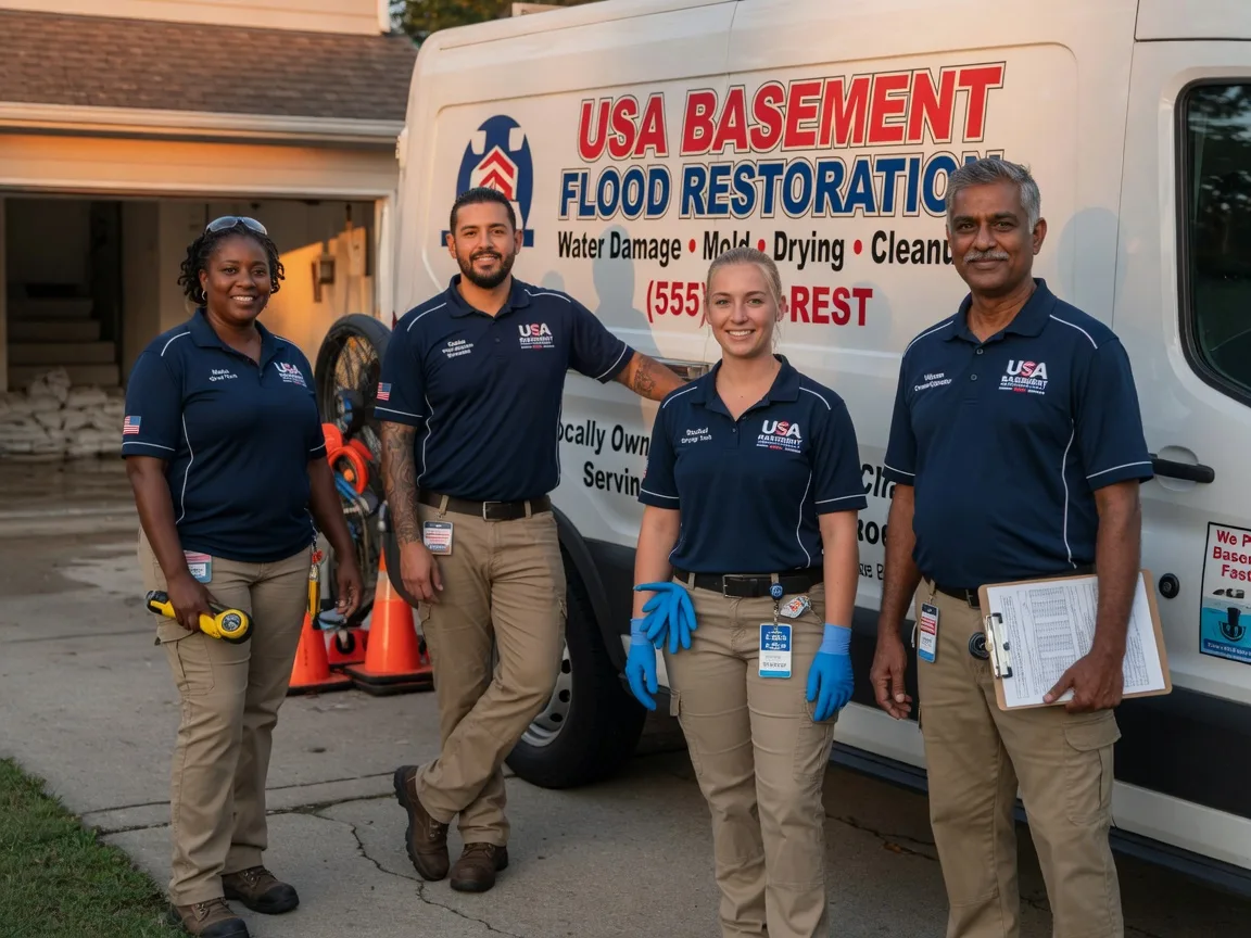 Basement Flood Cleanup company in La Prairie, IL
